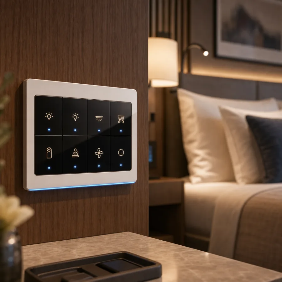 Hotel Automation Panel